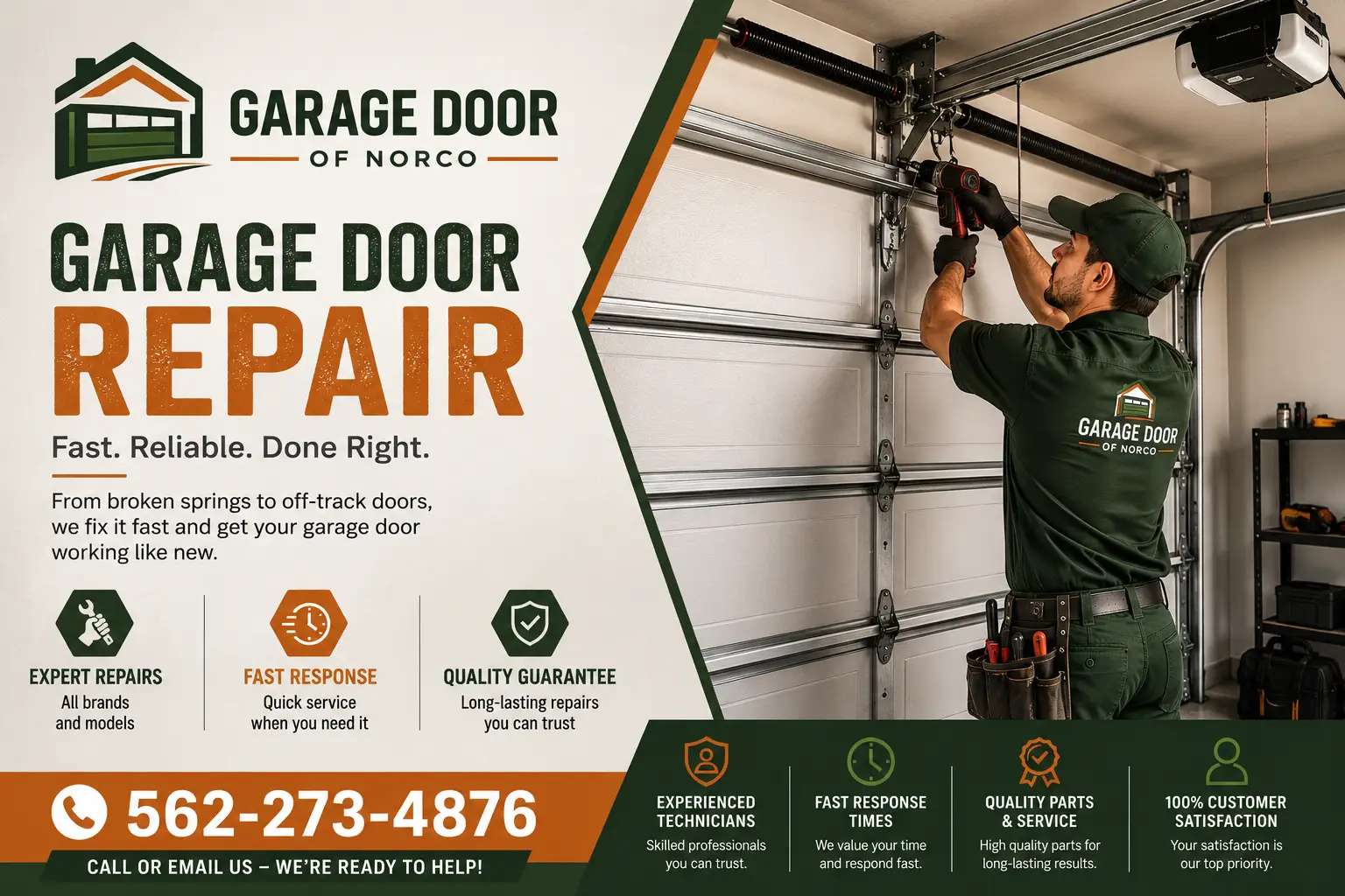 Garage Door of Norco